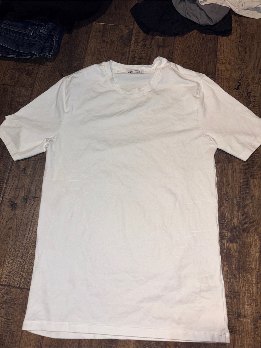 Zara white tee